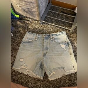 Free People jeans shorts